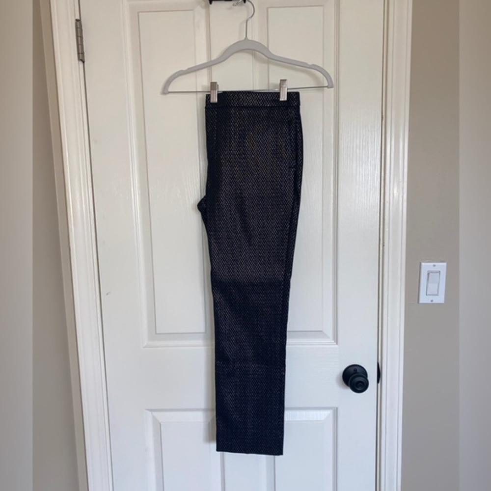 Mango Cropped Suit Trousers